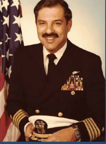 Portrait of John A. Pieno, Jr. in U.S. Navy uniform